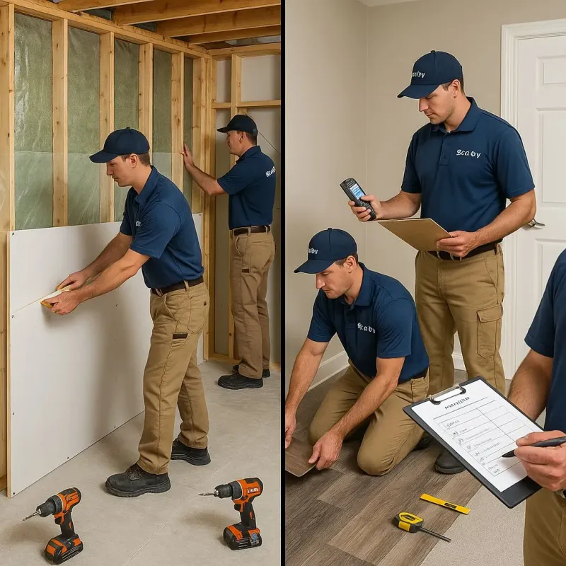 Repairs and Reconstruction process in Pope County, IL